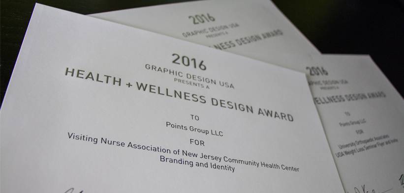 our design team wins awards from graphic design usa