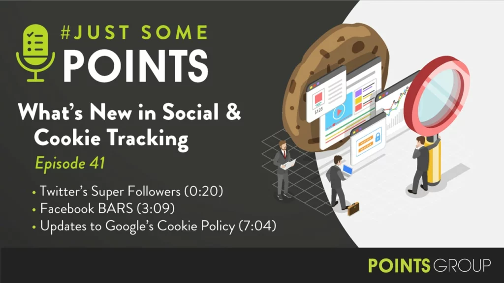 what's new in social and cookie tracking