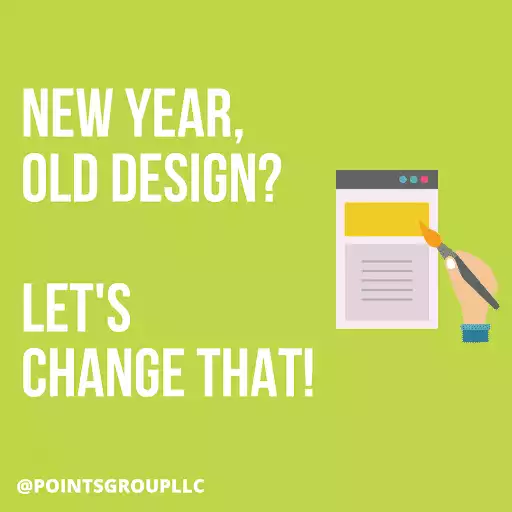 new year, old design? let's change that
